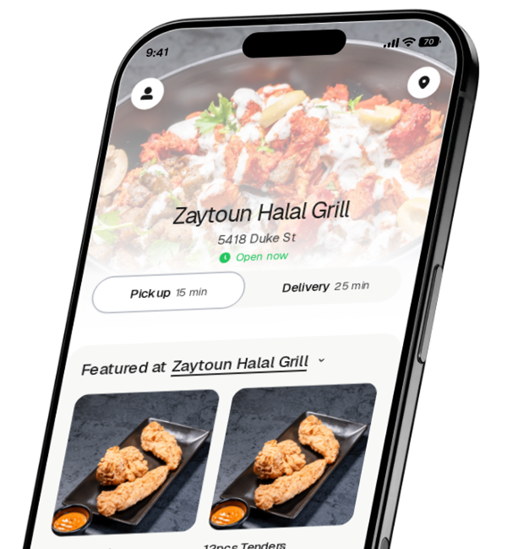 Zaytoun Halal Grill app preview