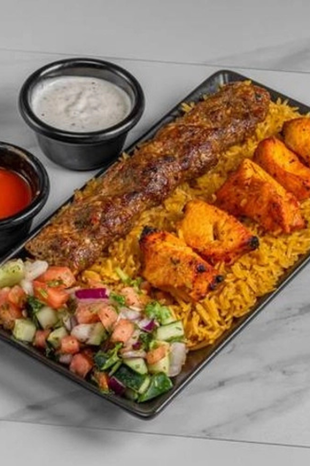 Combo Kabab Platter.