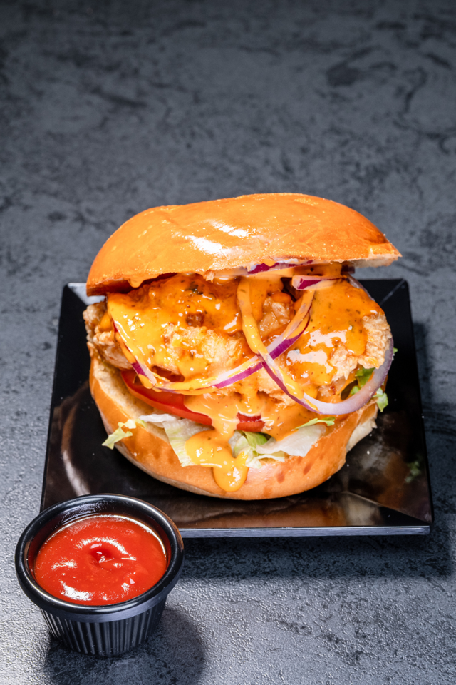 Crispy Chicken Sandwich.
