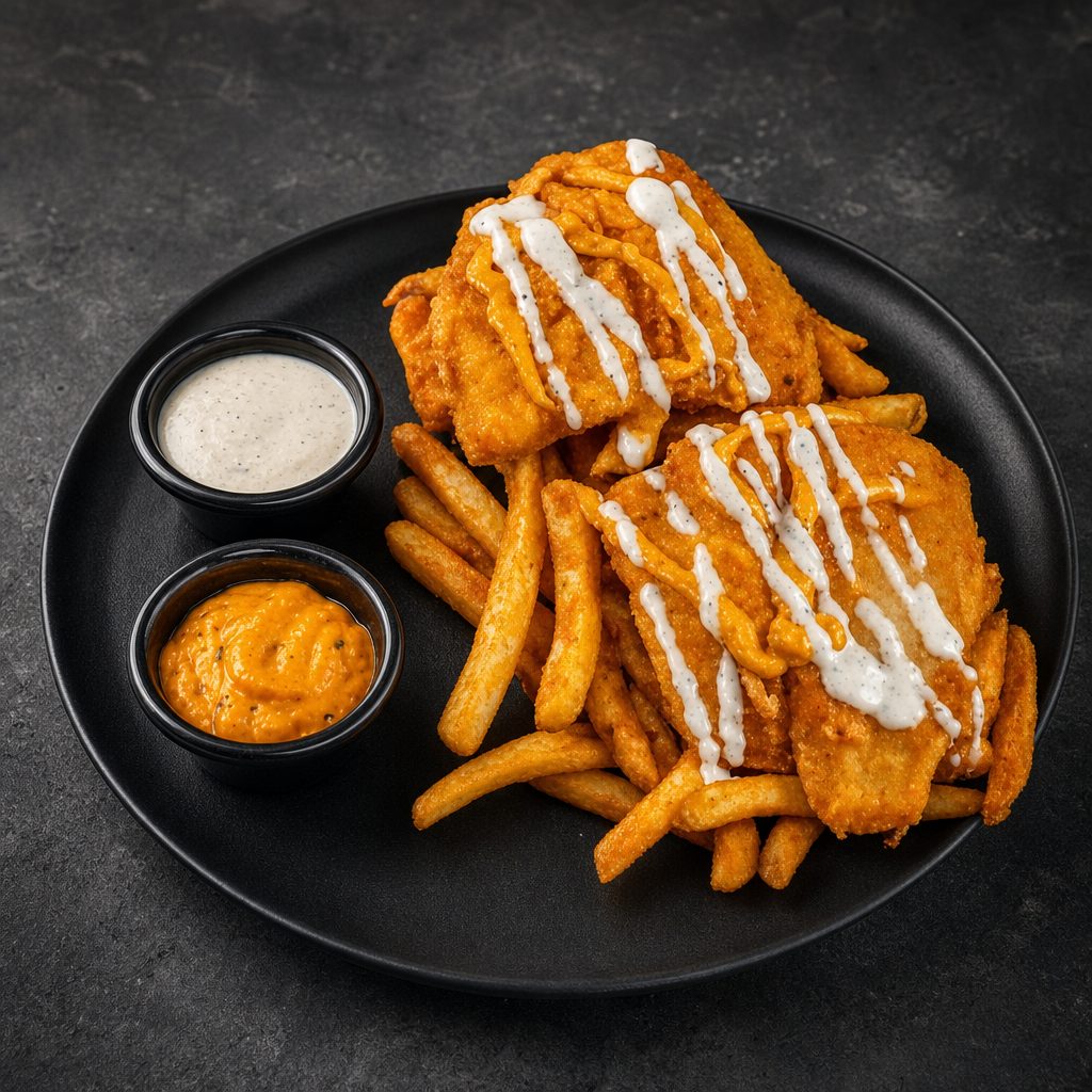 Fish Over Fries.
