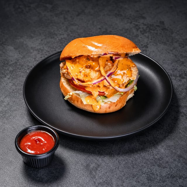 Crispy Chicken Sandwich.