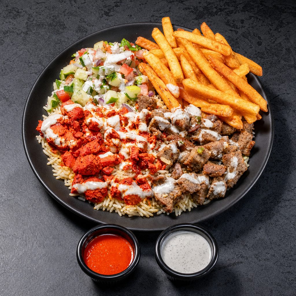 Combo Over Rice.