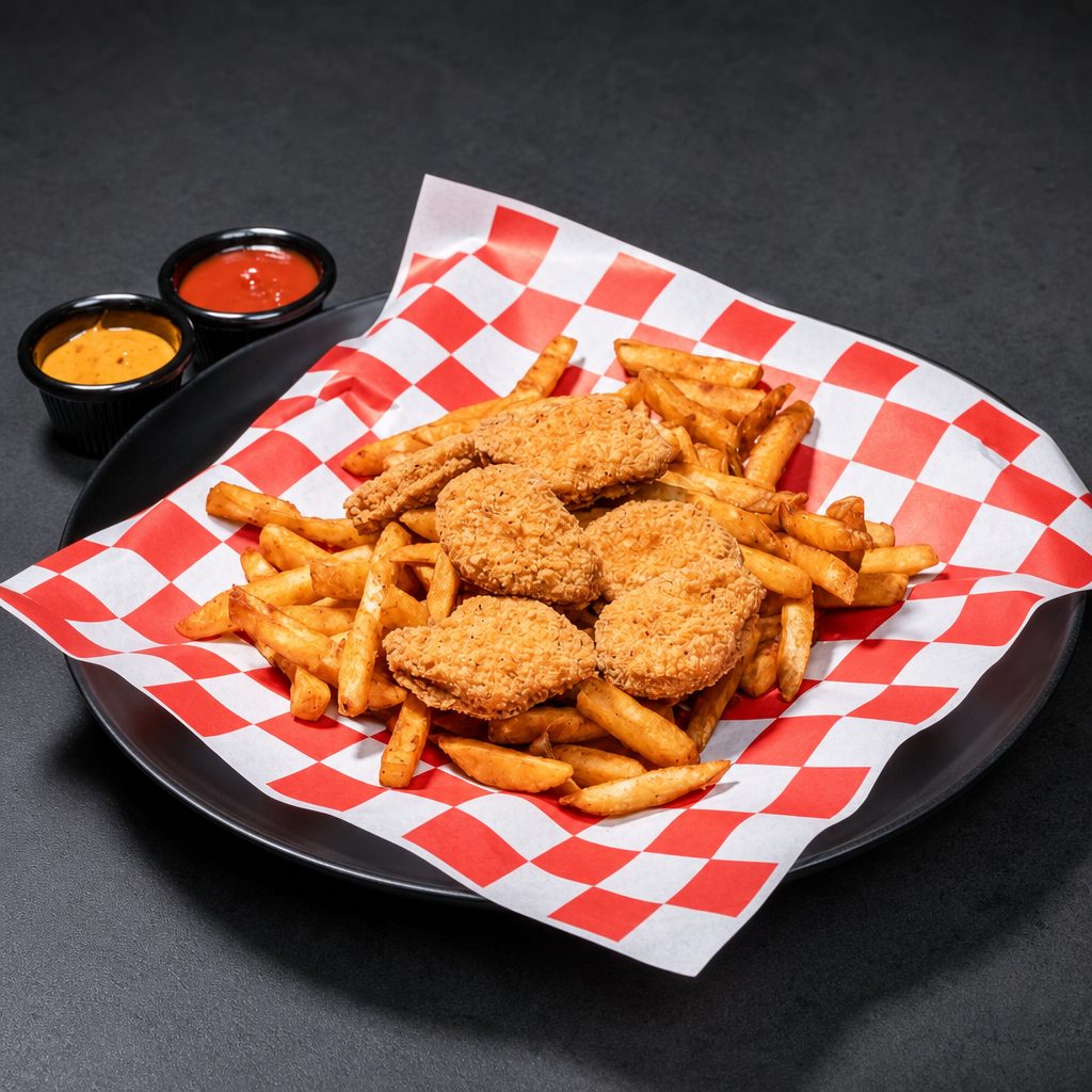 6 Pc Nuggets Meal.