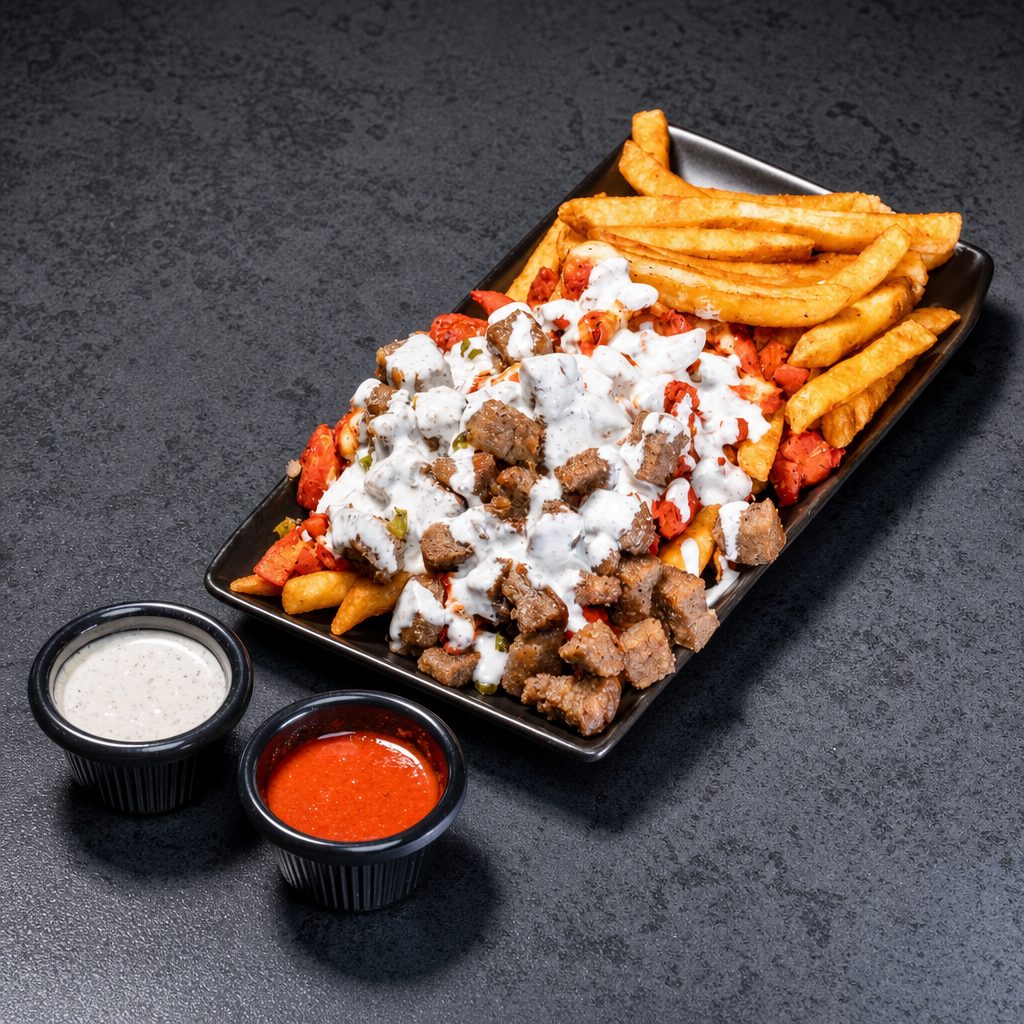 #3 Combo Over-Fries.