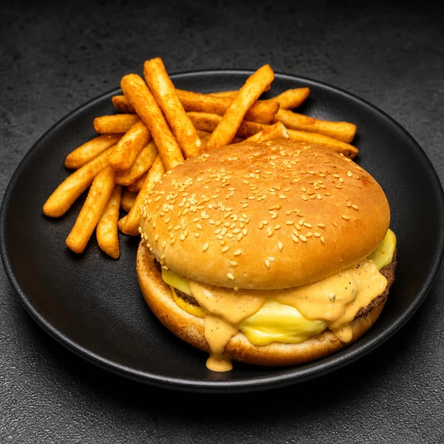 Cheeseburger Meal.