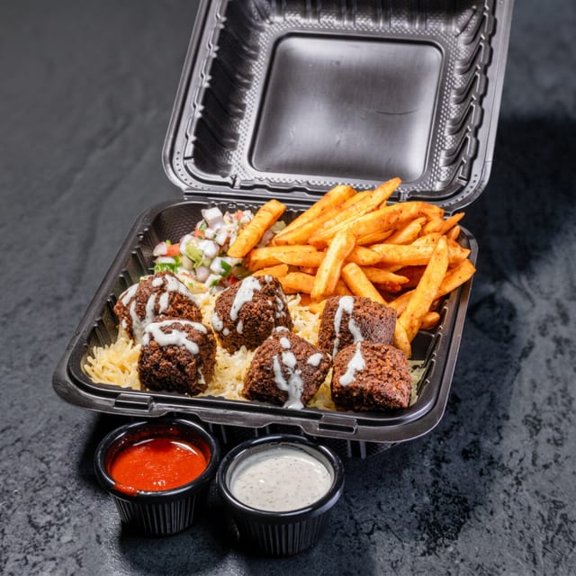 Falafel Platter.