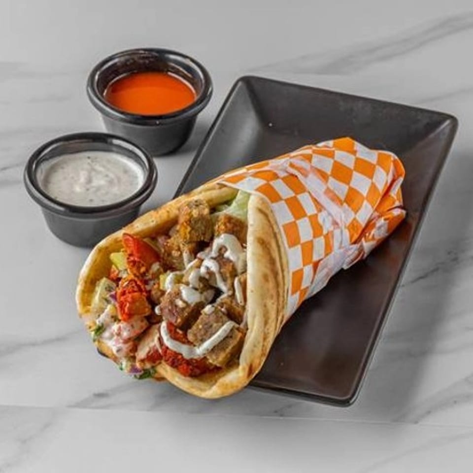 Delicious Falafel Gyro Awaits